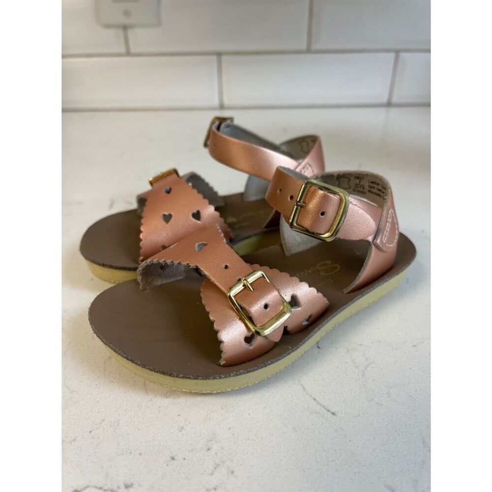 Sun-San Sweetheart - Little Kid - Toddler Size 8 Color: Rose Gold Worn 2-3 Times